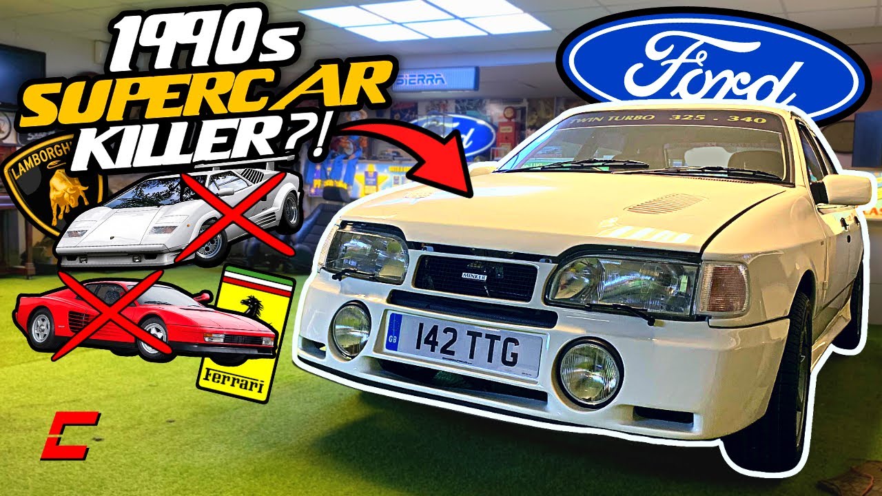 RARE Ford Sierra Minker K1 & 323 *TWIN TURBO 320HP V6*