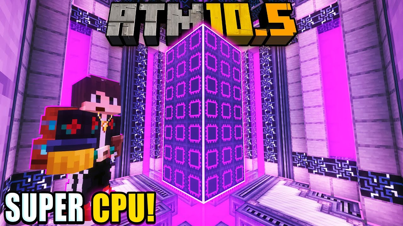 SUPER COMPUTADOR DO ADVANCED AE E EXTENDED AE! - #ATM10.5 HARDCORE EP 16!