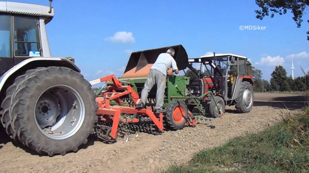Jesienne zmagania  Lamborghini R4 105 John Deere 5080R HD