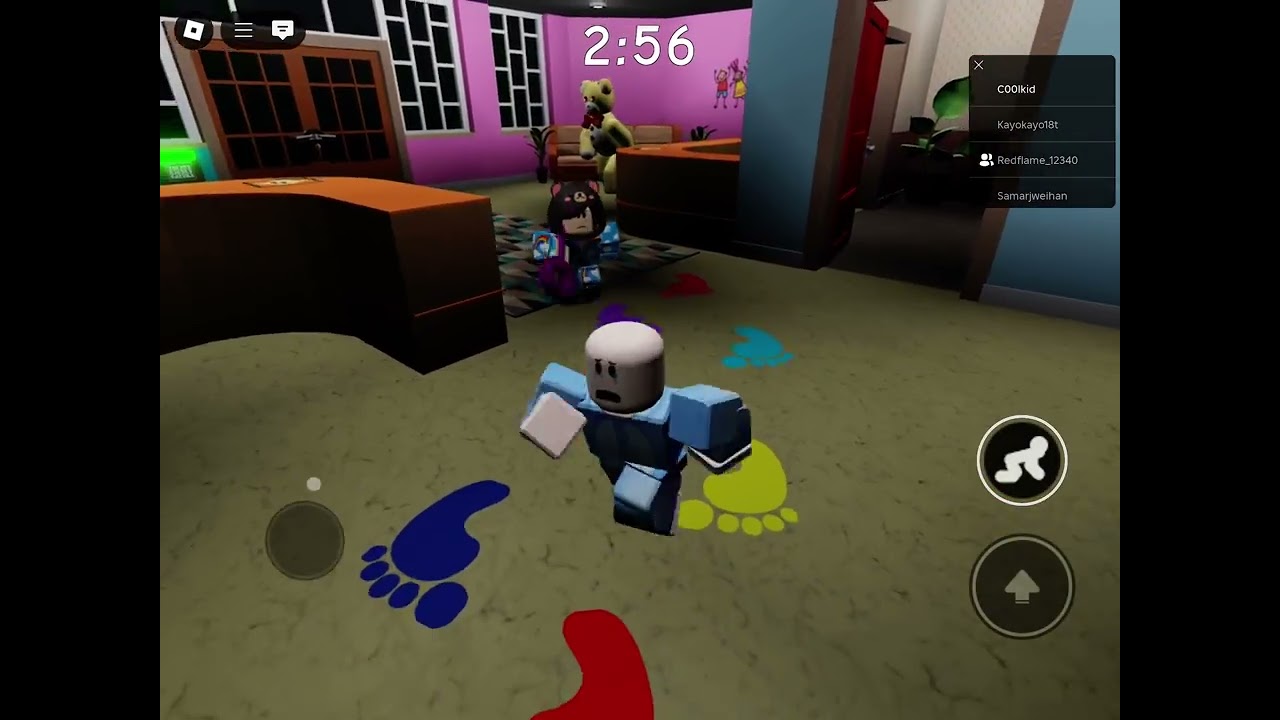 Beating teddy with my friend Isaac  #roblox #gaming #friends