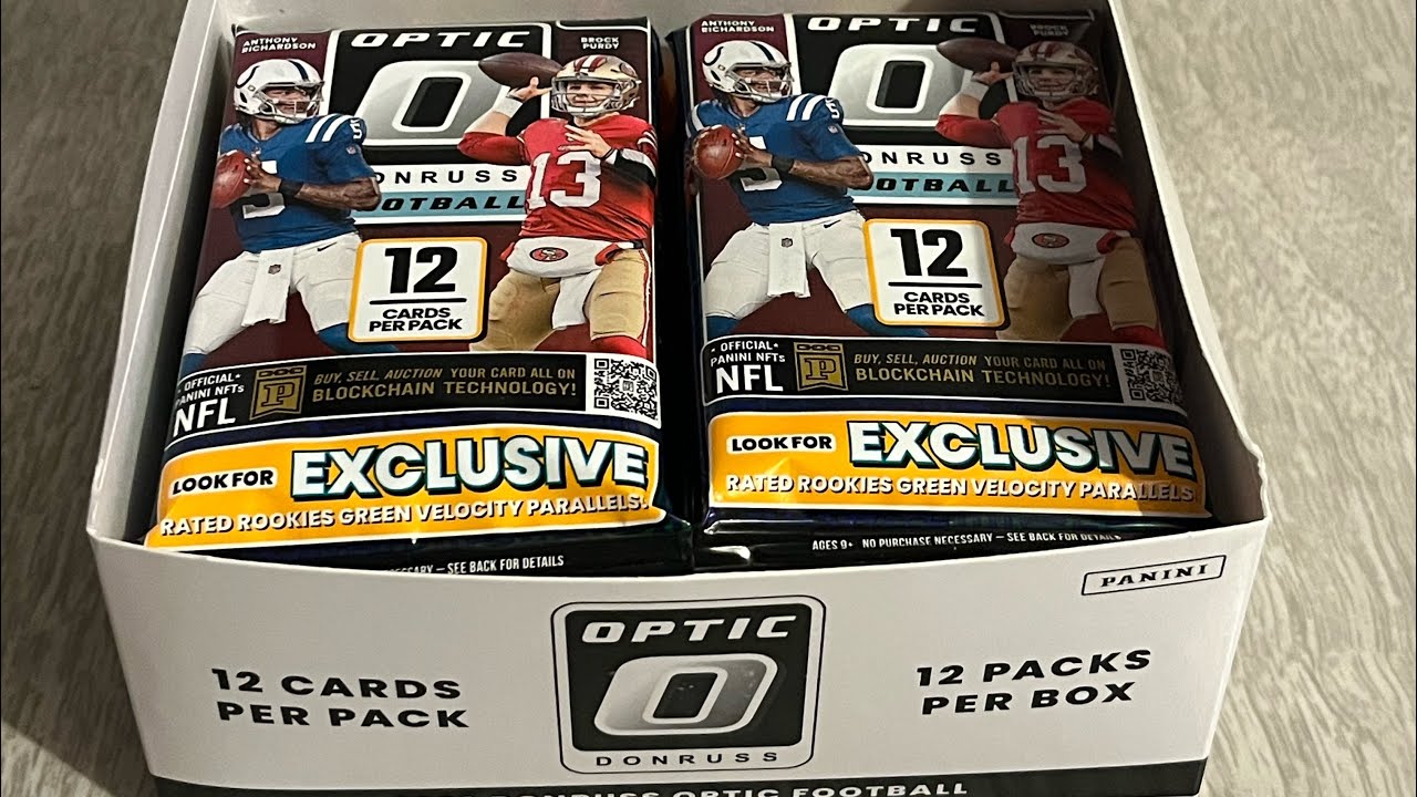 Ripped a 2023 Optic Football Value Box