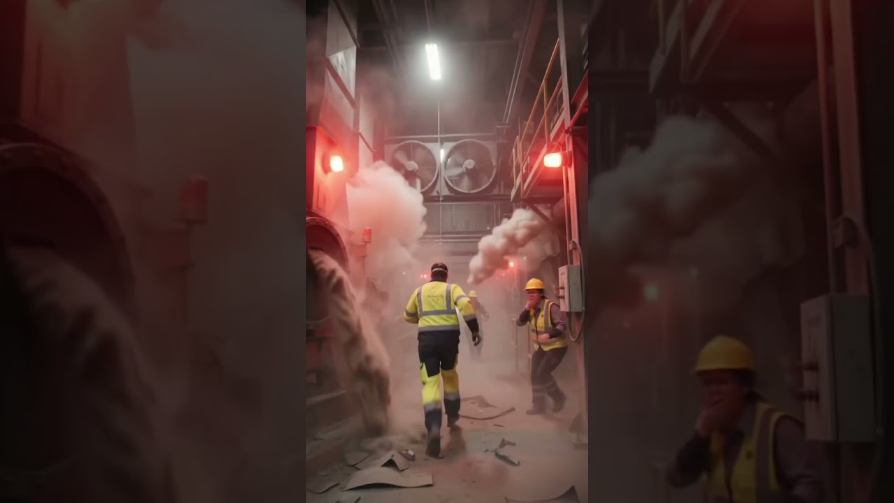 Industrial Disaster: Factory Dust Explosion Caught