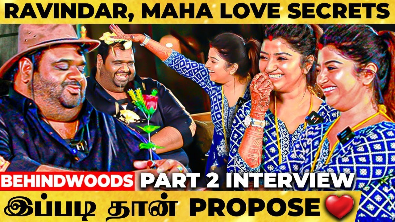 ❤️Mahalakshmi LOVE-ல விழுந்திடுவானு தெரிஞ்சே தான் PROPOSE பண்ணேன்😍 FATMAN Ravindar's Romantic SECRET