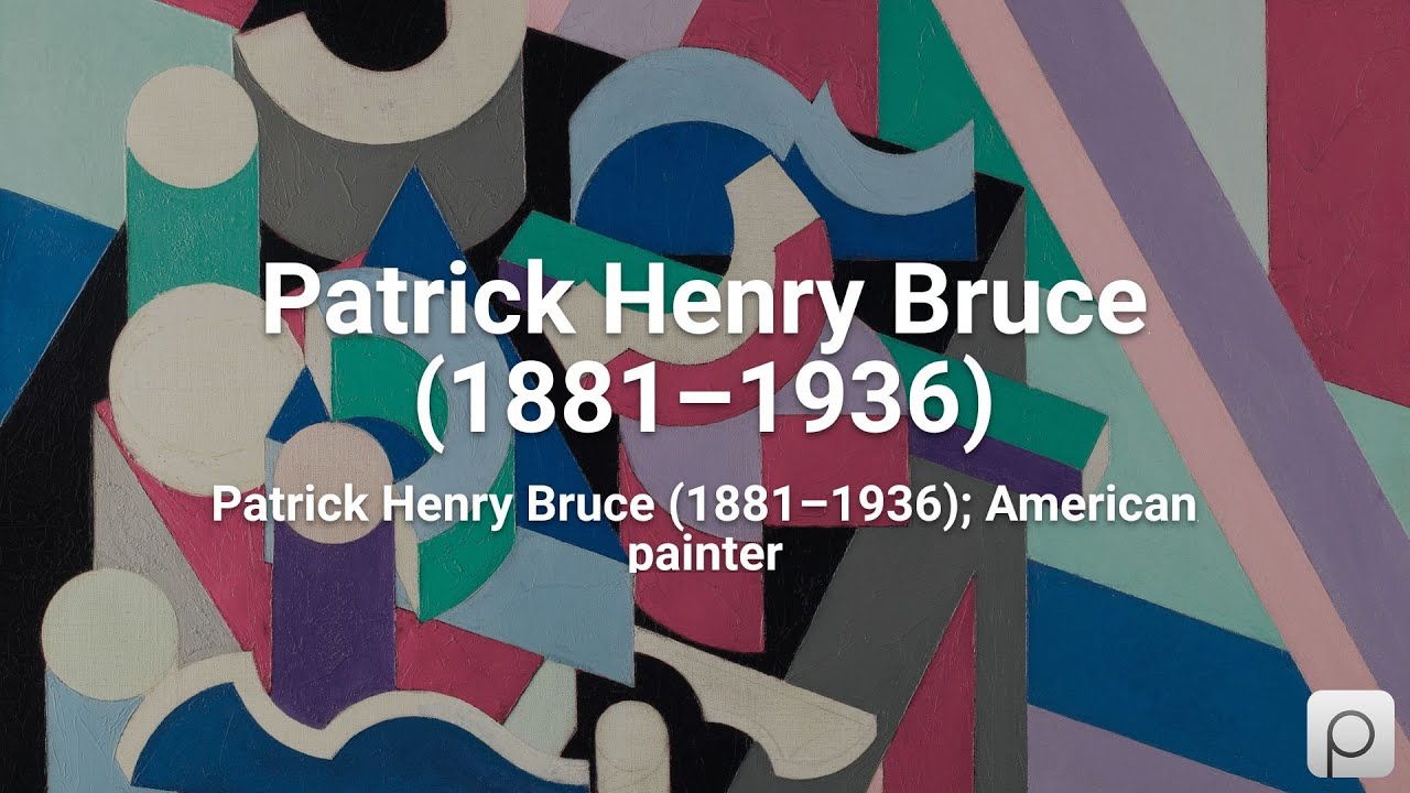 Patrick Henry Bruce (1881&ndash;1936). Find public domain images of Patrick Henry Bruce (1881&ndash;1936) at ...