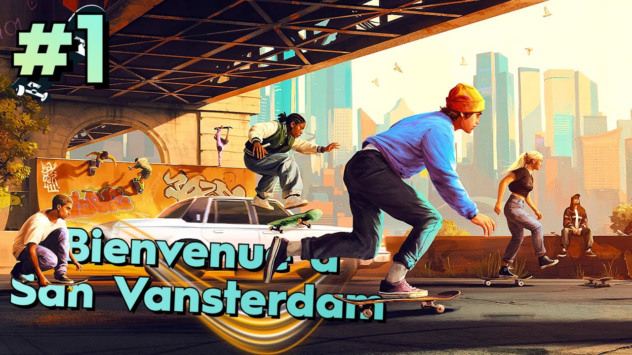 #1 Tour de bienvenue [SKATE.] (non commenté)