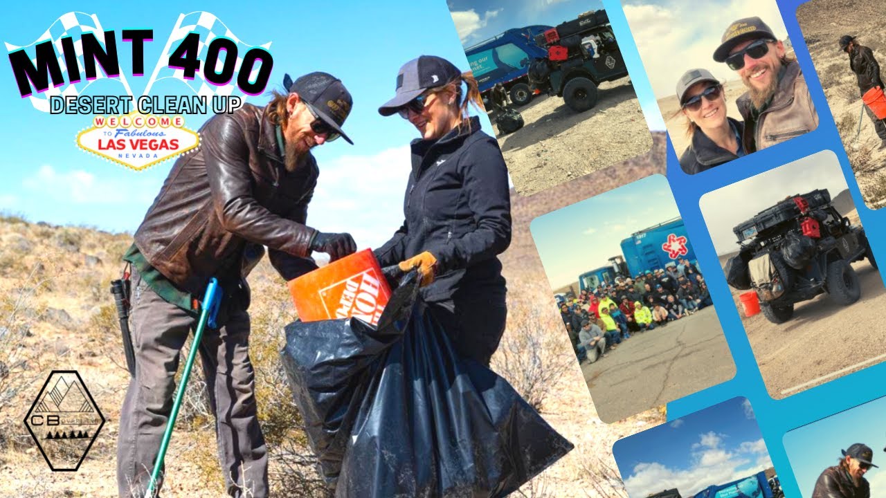 MINT 400 Offroad Race Desert Clean Up 2022 I Las Vegas, NV
