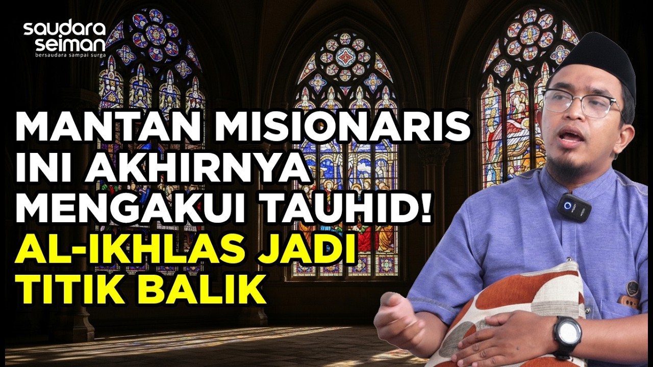 Satu Surat Pendek Meruntuhkankan Keyakinan Lama Seorang Misionaris Lulusan Theologi Kristen