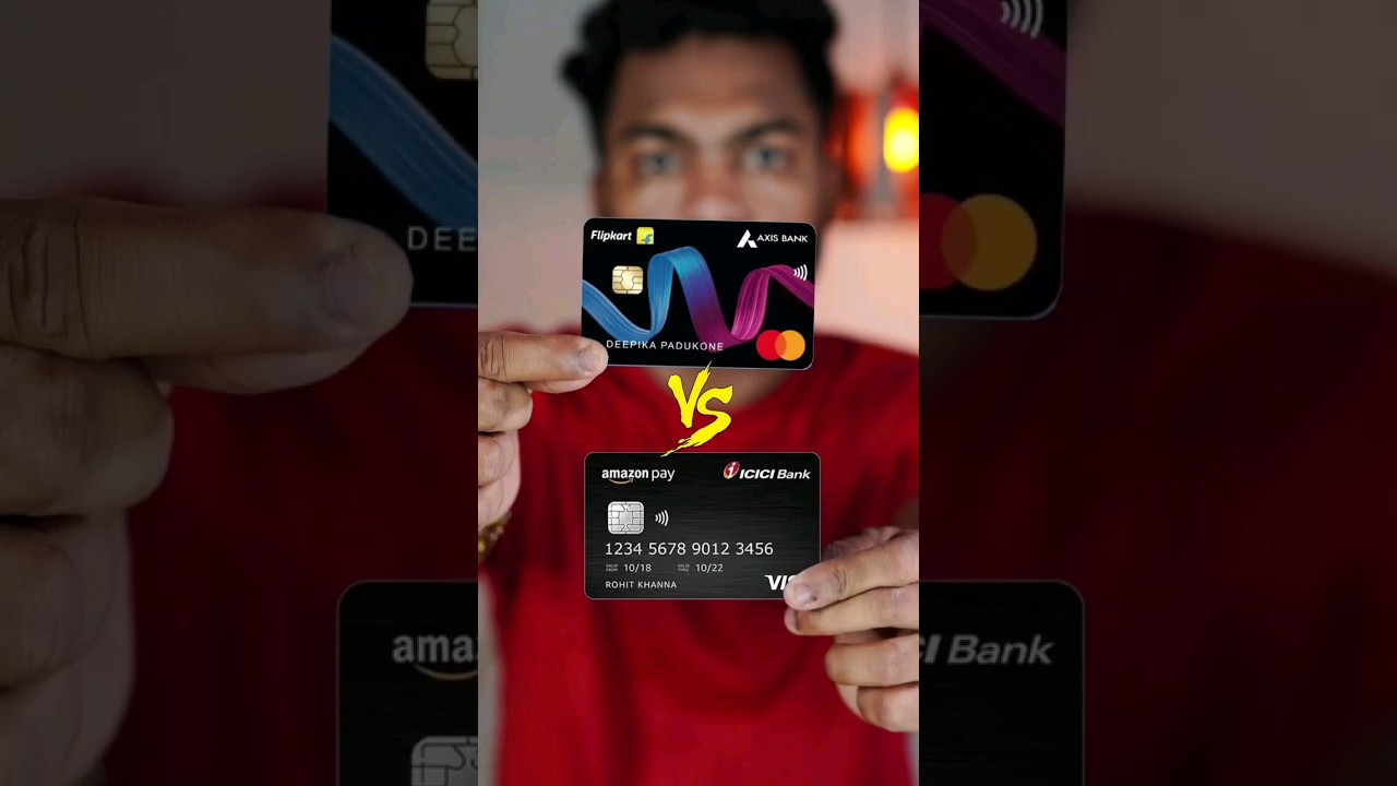 Amazon Pay ICICI Card vs Flipkart Axis Bank Credit Card #creditcard #flipkart #axis #icici #amazon