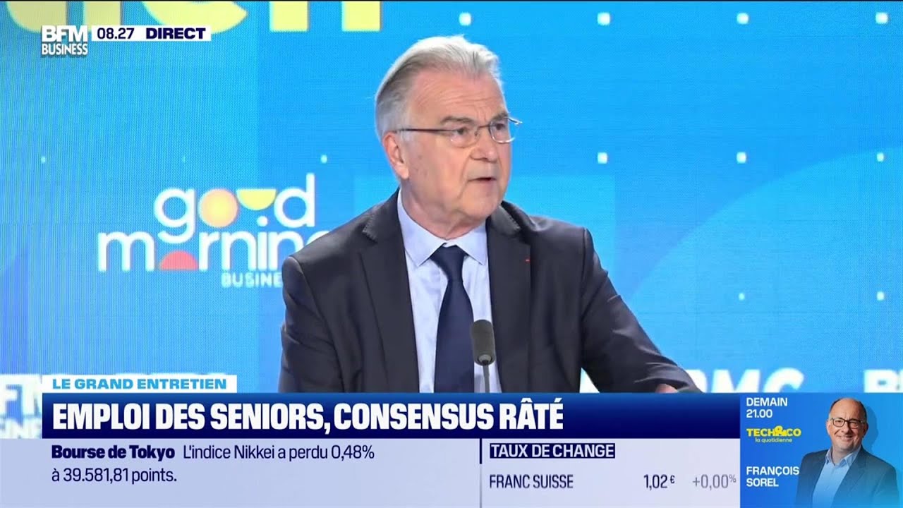 Michel Picon (U2P) : Emploi des seniors, consensus râté