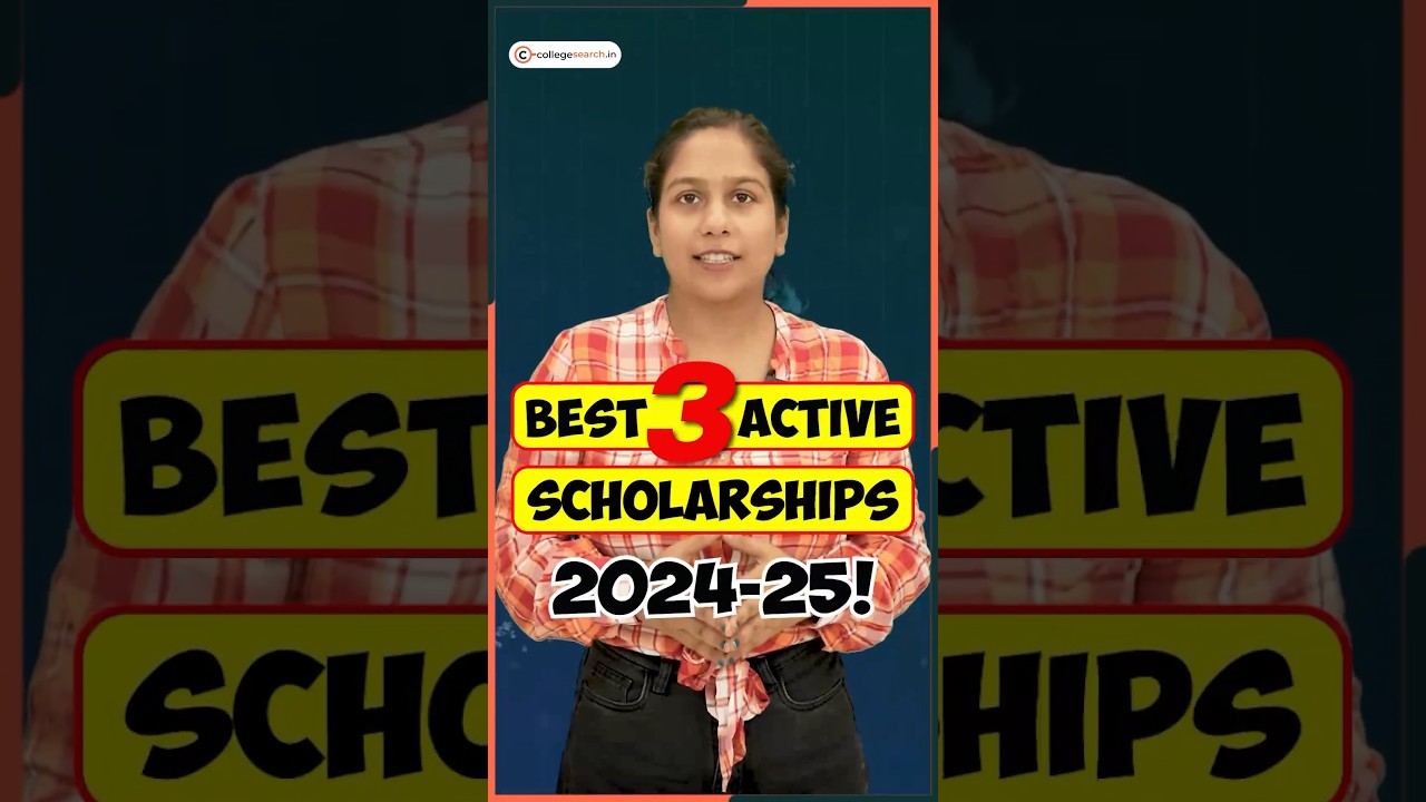 💥After 12th Class Best Active Scholarships 2024-25🤑Apply Now! #shorts #scholarships #ugstudents