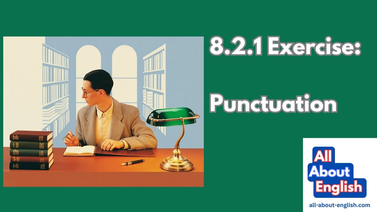 8 2 1 Exercise Punctuation