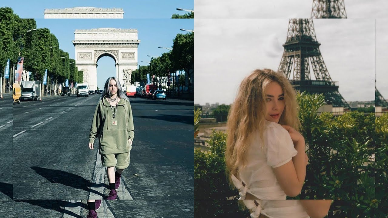 bad guy in paris | billie eilish w/ sabrina carpenter (concept)