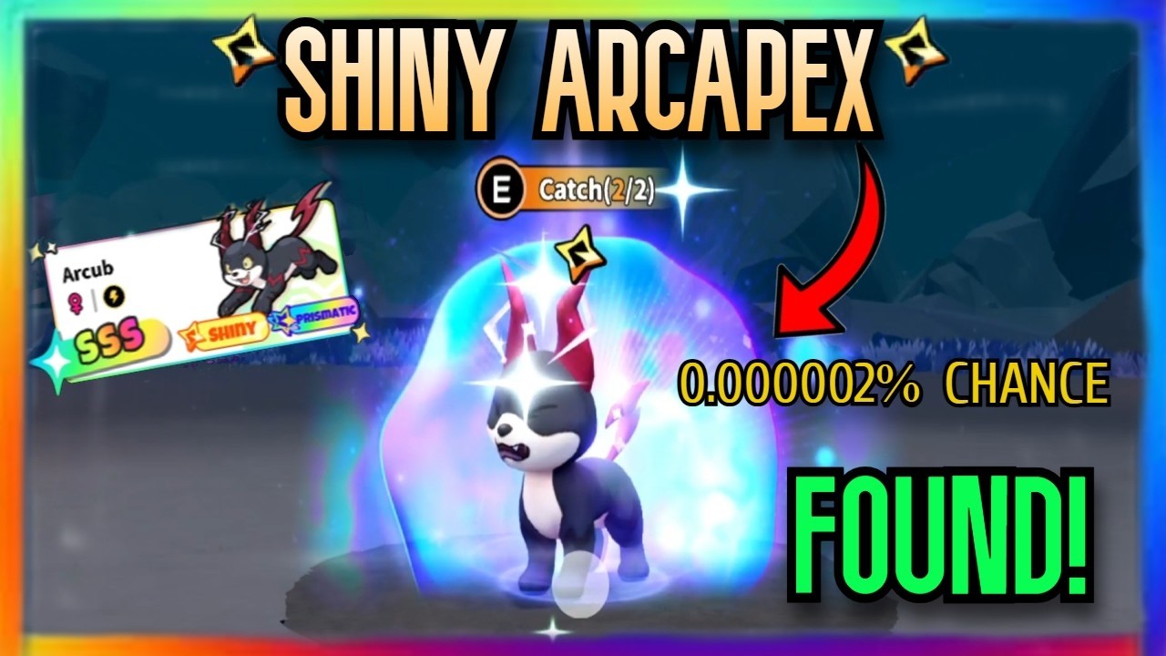 How To Get The Shiny Arcapex In EVOMON! (King Of Thunder)