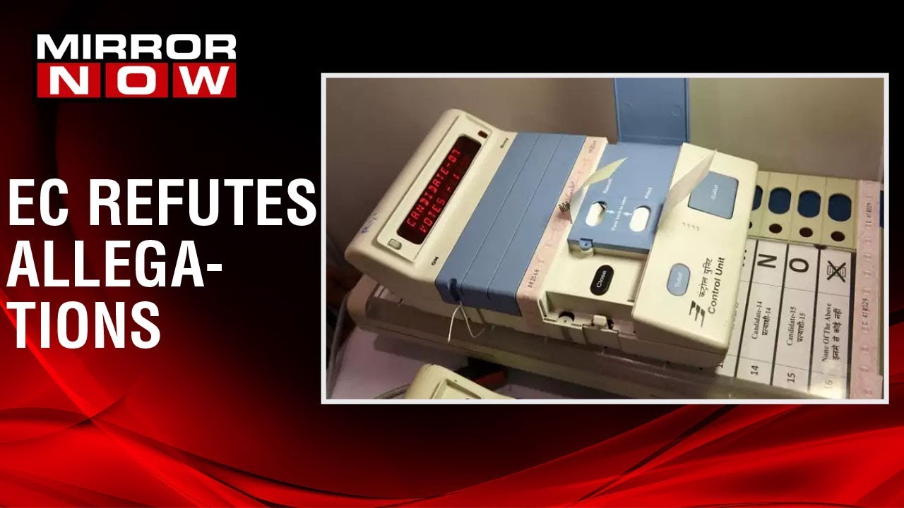 Election Commission rejects EVM tampering, says 'allegations of are baseless'