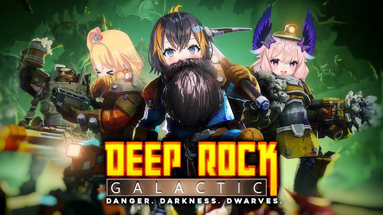 DEEP ROCK GALACTIC 🪨⛏️🔫┆mining rocks! w/ enna & millie【 NIJISANJI EN｜Petra Gurin 】