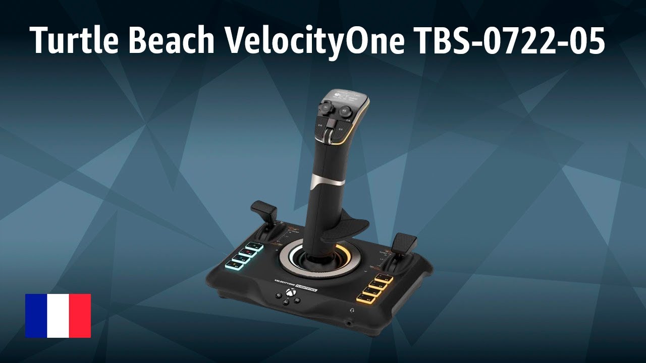 Manette de vol Turtle Beach VelocityOne TBS-0722-05 | TEST | Français