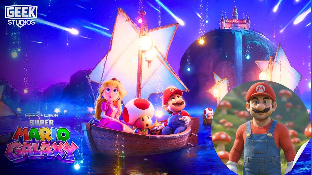 SUPER MARIO GALAXY - O FILME ESTÁ PERFEITO