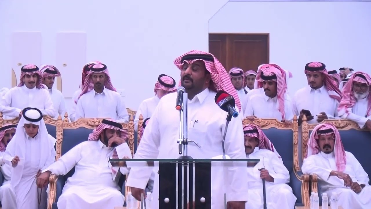 محاورة الشاعر منيف ابن منقره والشاعر عايض المسردي