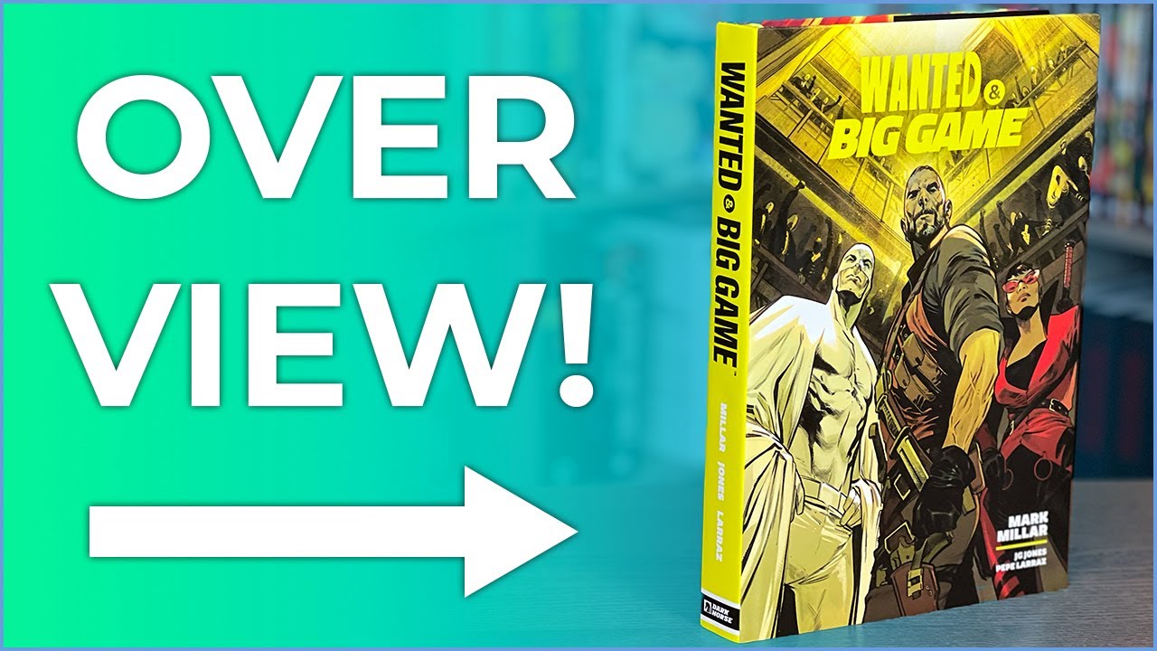 Wanted & Big Game Library Edition Hardcover Overview | Mark Millar |  JG Jones |