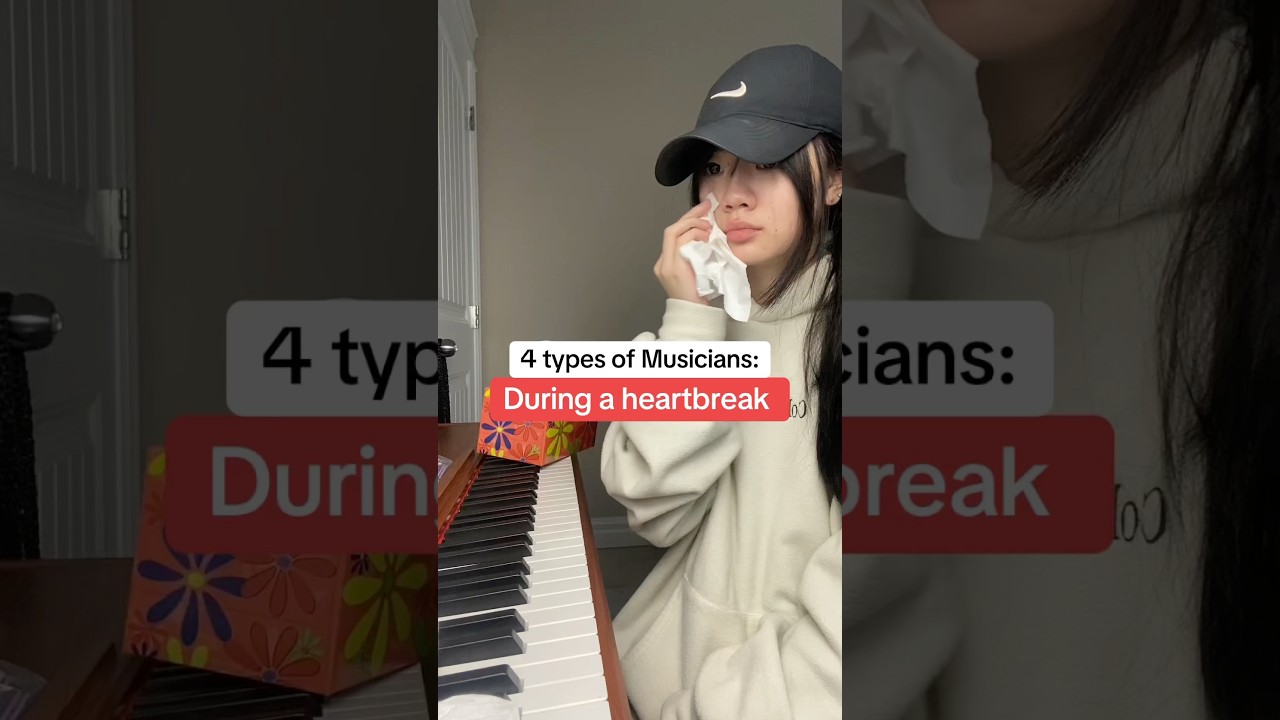 Musicians during HEARTBREAK 😭💔 #piano #musician #heartbreak #donnermusic #shorts #fyp