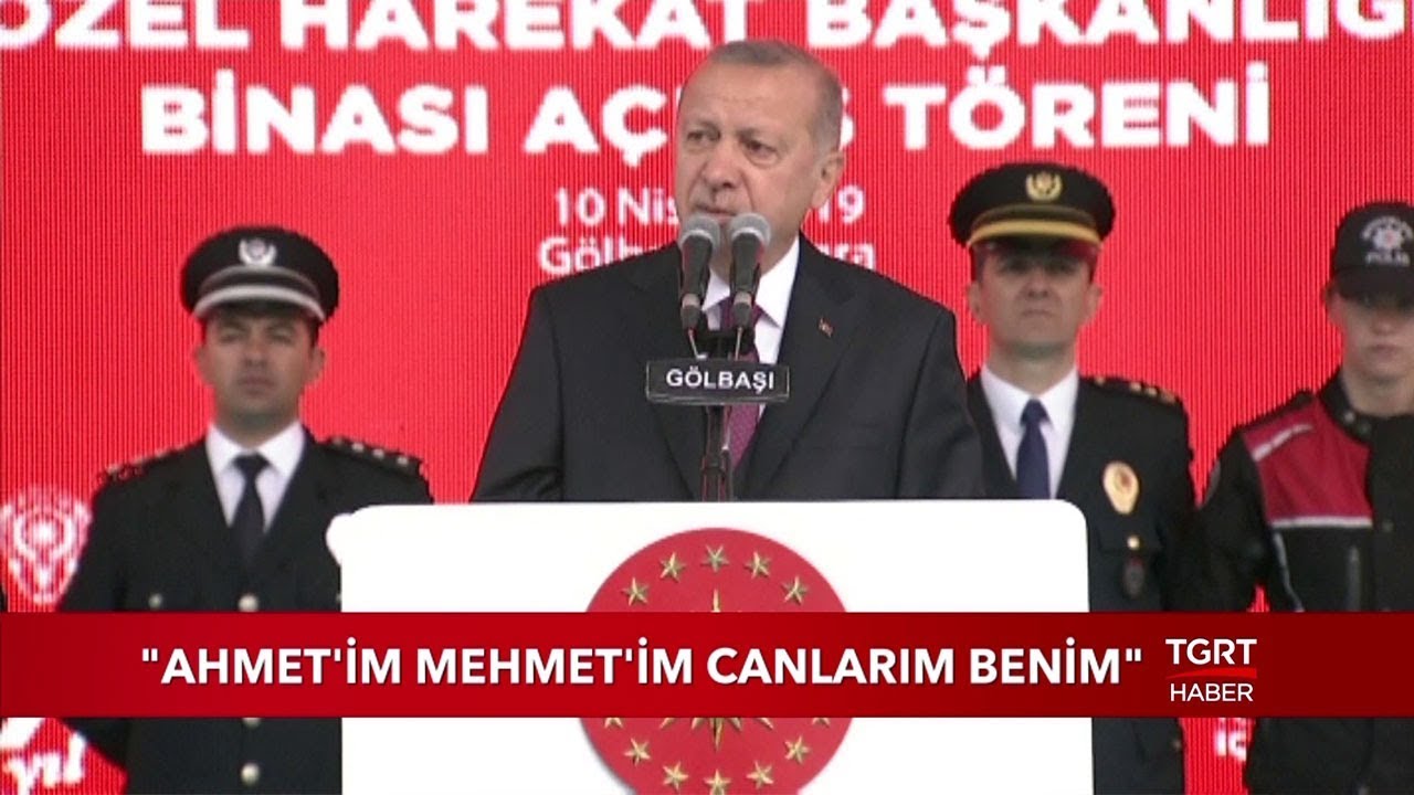 Cumhurbaşkanı Erdoğan, Şehit Babasının Oğulları İçin Yazdığı Şiiri Okudu