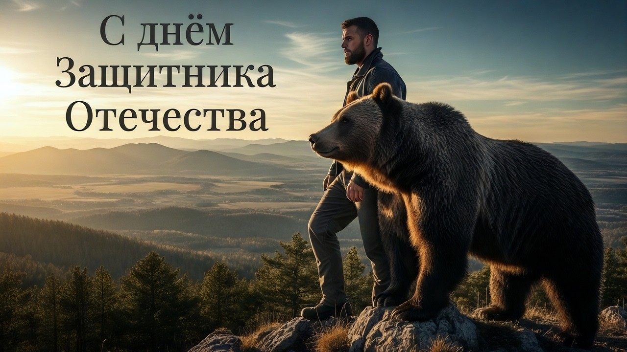 Песня на 23 февраля. На страже Отчизны. С днём Защитника Отечества!
