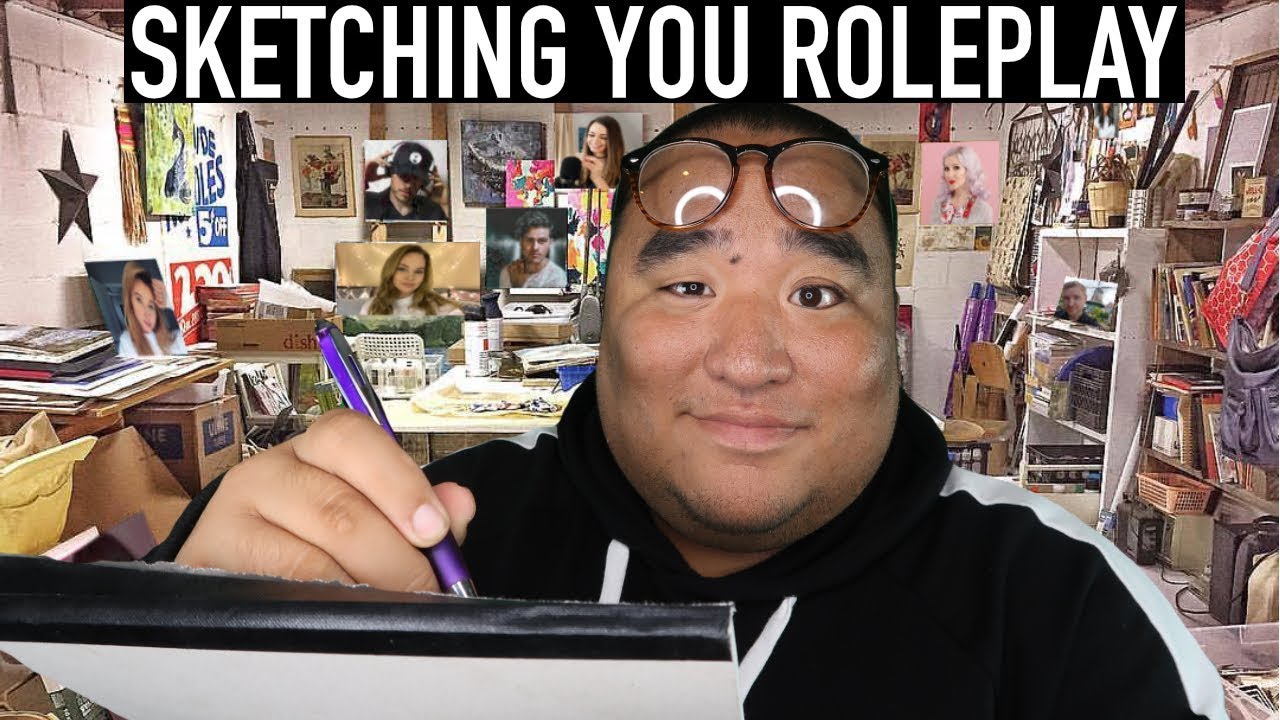 ASMR | Sketching You ✏️ (Relaxing Roleplay)