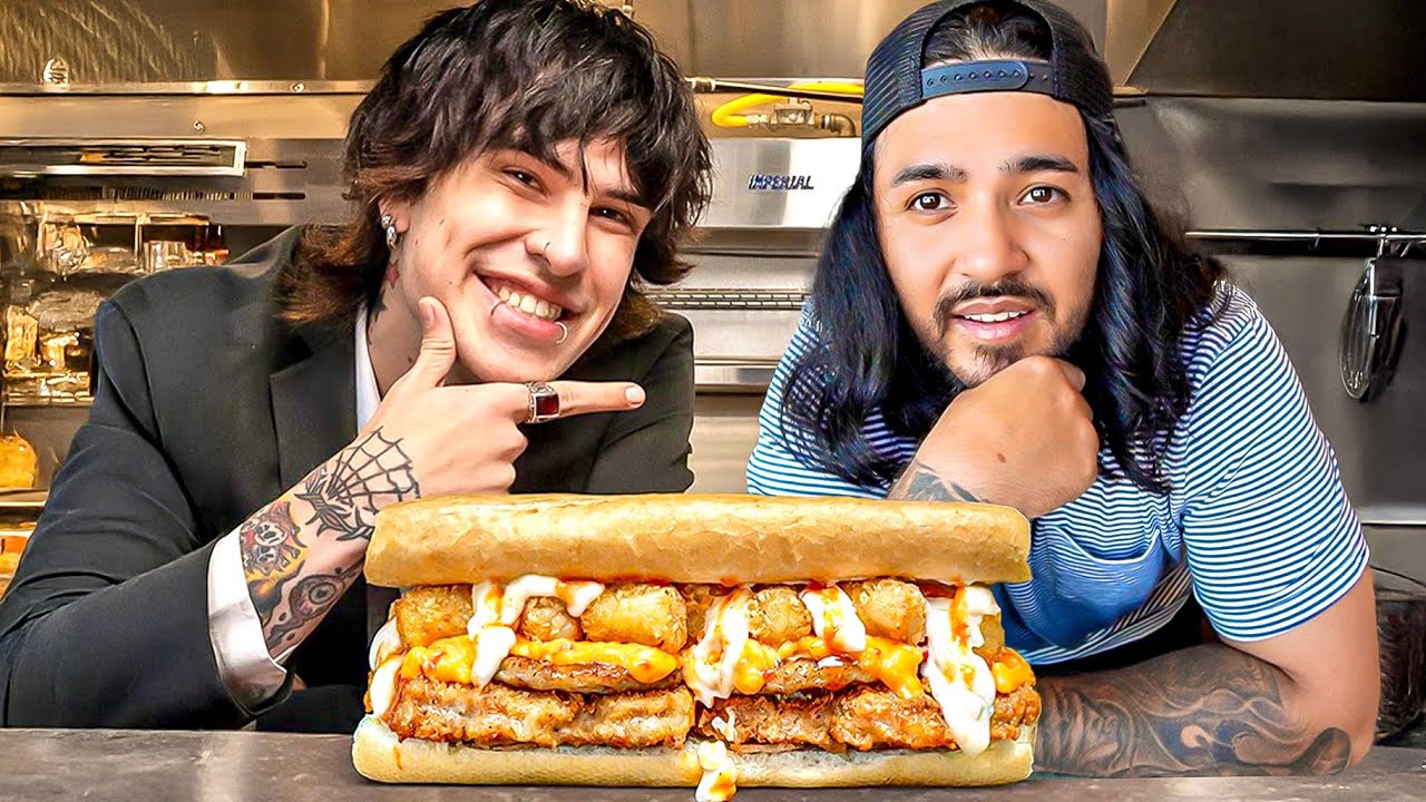 Trying Jake Webber's Viral Sandwich from Fat Sals!