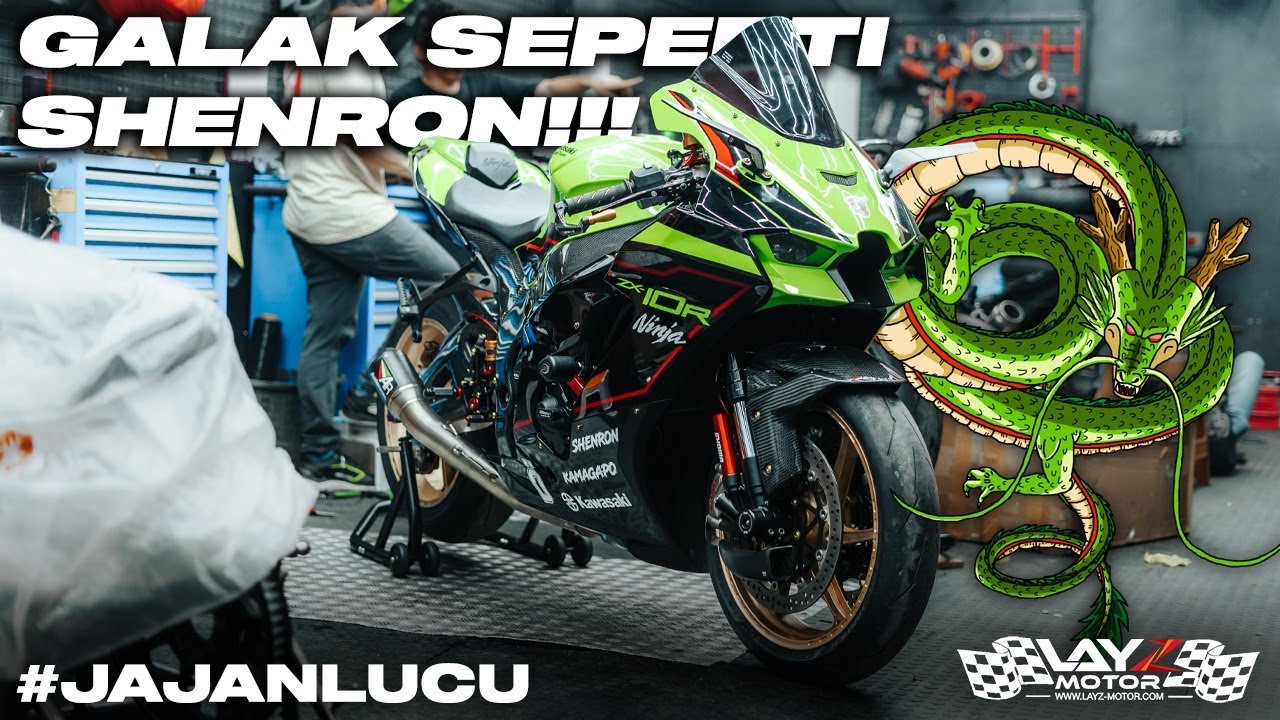 ZX10R Galak kayak Shenron!