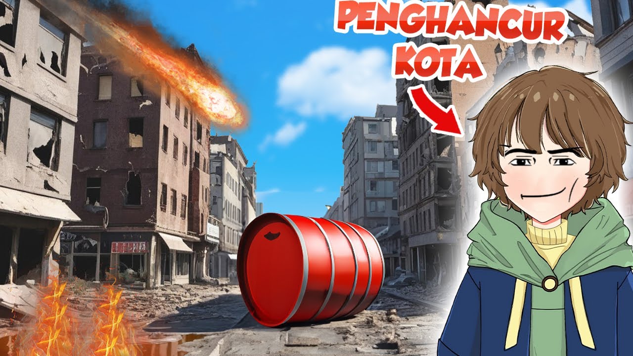 MENGHANCURKAN KOTA BARU MESKI LAGI PUASA !!! - CITY SMASH 2