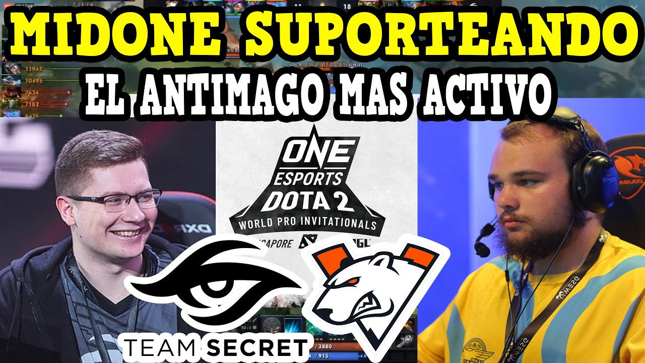 "MIDONE REGRESA A SECRET" - SECRET VS VIRTUS PRO - ONE Esports Singapore