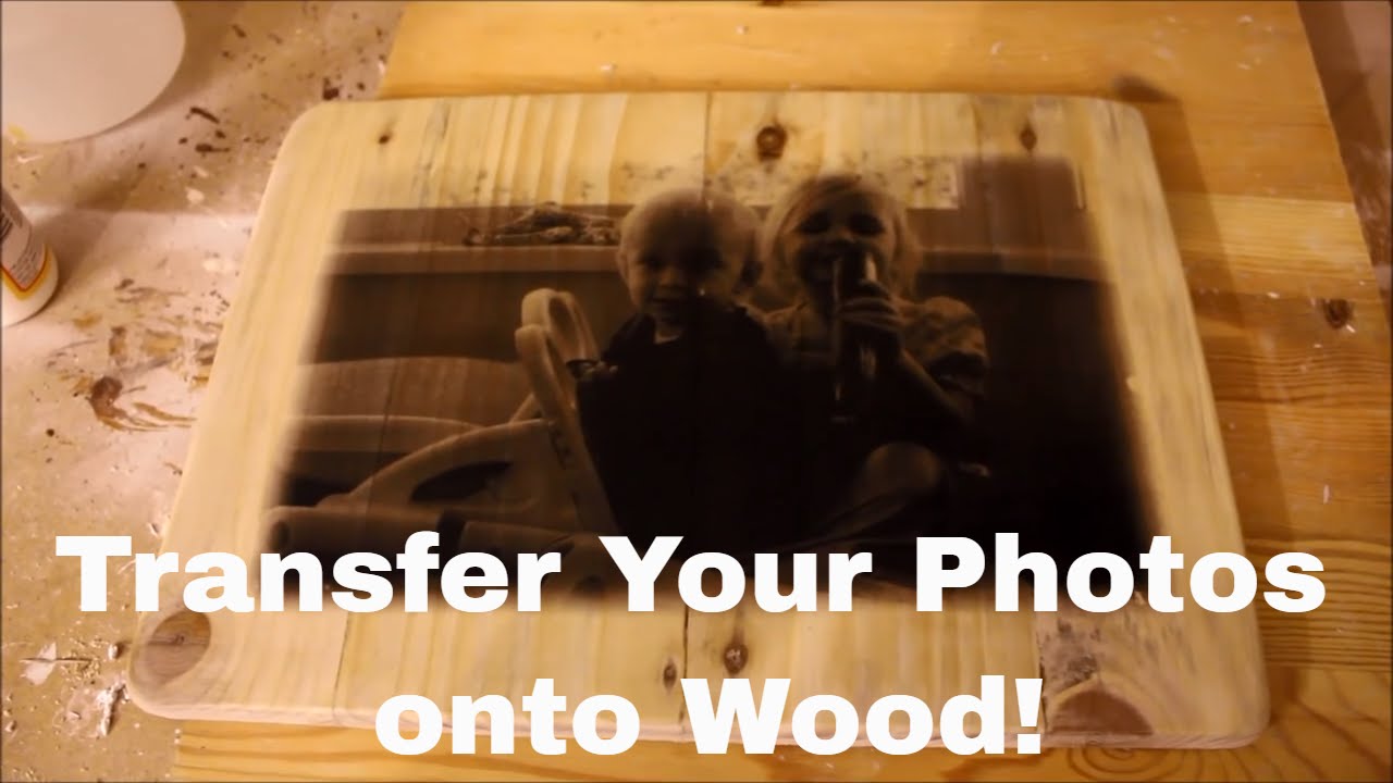 How To Transfer a Photo To Wood