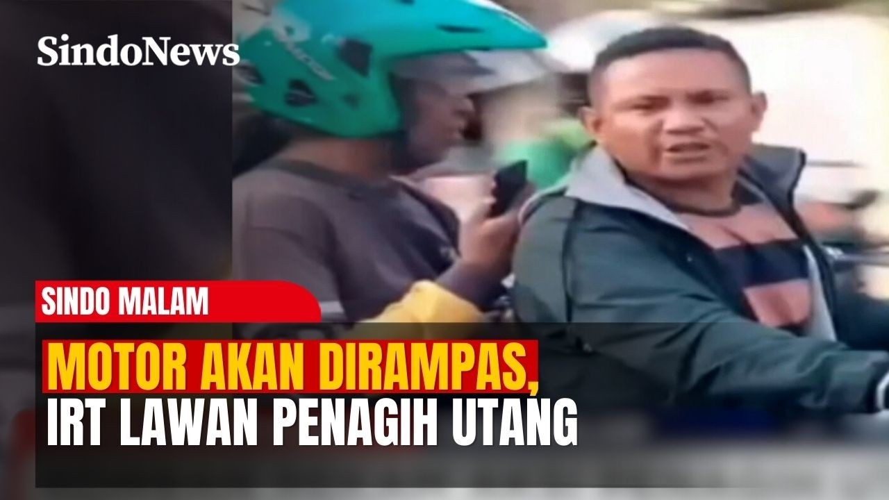 Motor Hendak Dirampas, IRT Nekat Lawan Penagih Utang | Sindo Malam | 1/03
