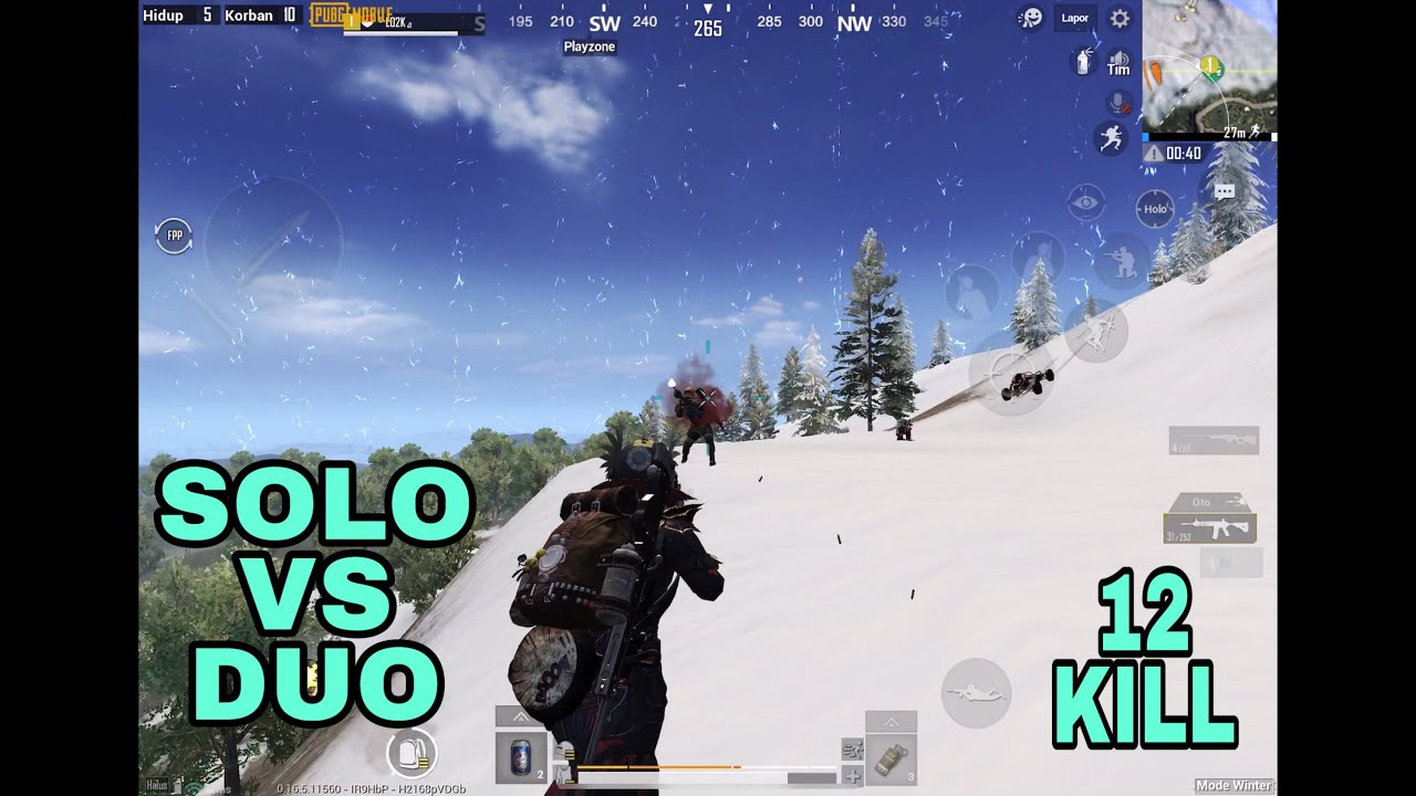 MASIH KURANG BERUNTUNG|LO2k SOLOVSDUO|PUBG MOBILE