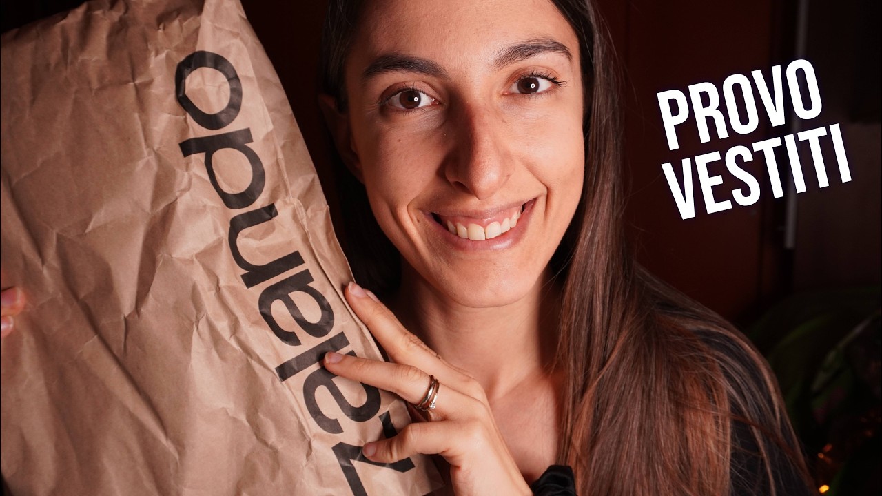 HO FATTO SHOPPING! 😍 UNBOXING + TRY-ON 👚 ASMR ita