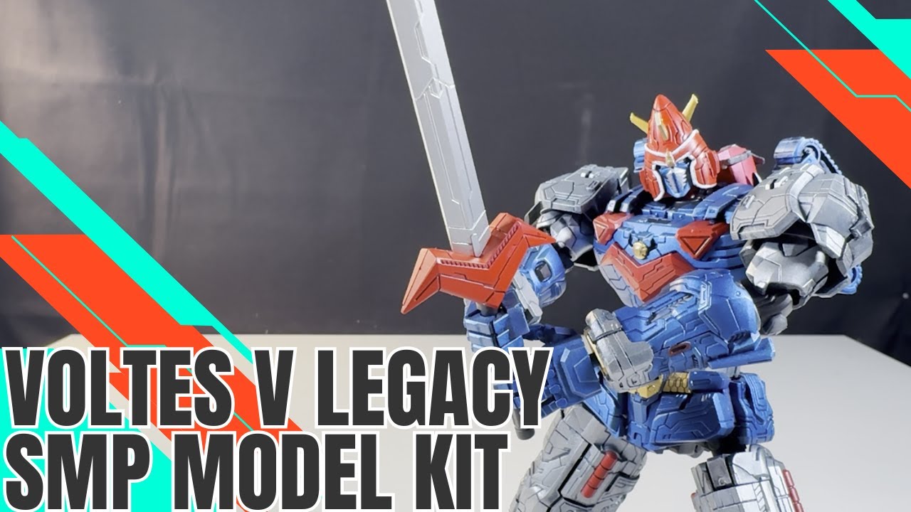 Обзор Voltes V Legacy SMP, ОКРАШЕННЫЙ!