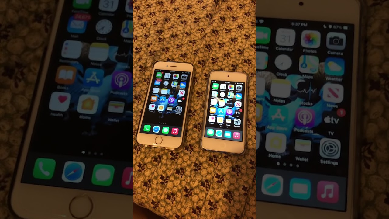 iPhone 6s vs iPod touch 7th gen Boot Up Test in May 2021