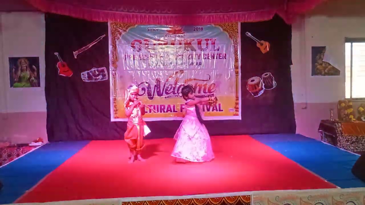 Gurukul Savargaon, Gathering 2025-26. कृष्ण मुरारी माझी छेड काढतो. गवळण 