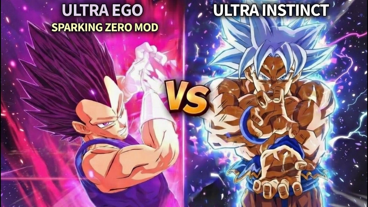 New Ultra Ego Mod | Vegeta Ultra Ego vs Goku Ultra Instinct 💥| Ultra Difficulty Gameplay | DBSZ