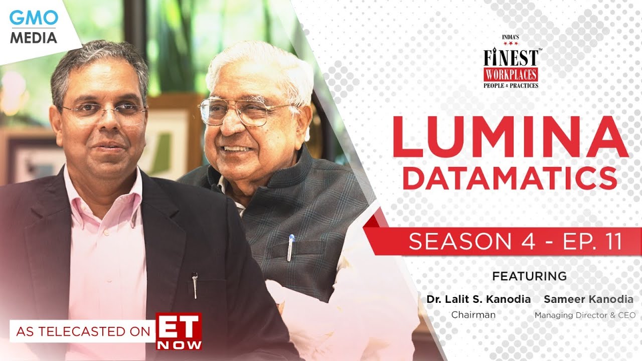 India's Finest Workplaces: Season 4 - Lumina Datamatics on ET Now - Ep.11