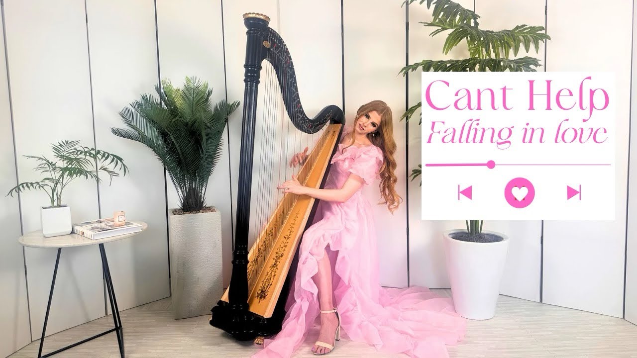 Can’t Help Falling in Love – Elvis Presley | Romantic Harp Cover for Wedding, Sleep, or Relaxation