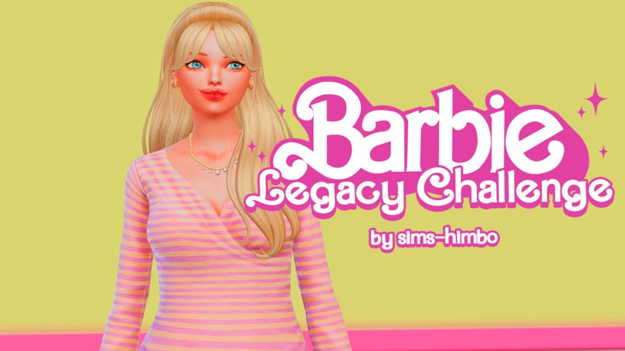 Barbie Legacy Challenge🩷Gen 1: Ama de casa #3 | Los Sims 4