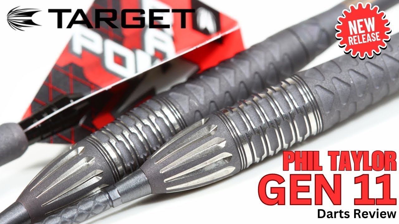 Обзор дартса Target PHIL TAYLOR GEN 11 RAW POWER
