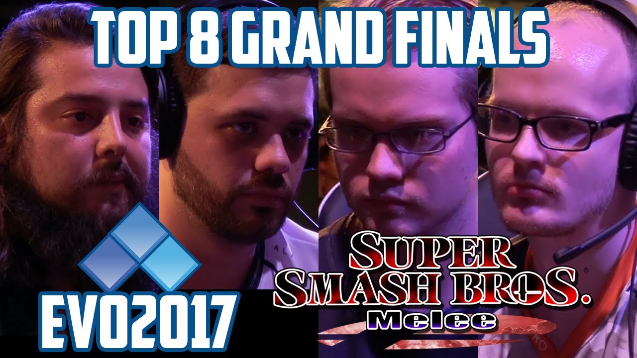 EVO 2017 SMASH MELEE TOP 8 (TIMESTAMP) MANGO ARMADA HUNGRYBOX MEW2KING PLUP SFAT LUCKY MOON