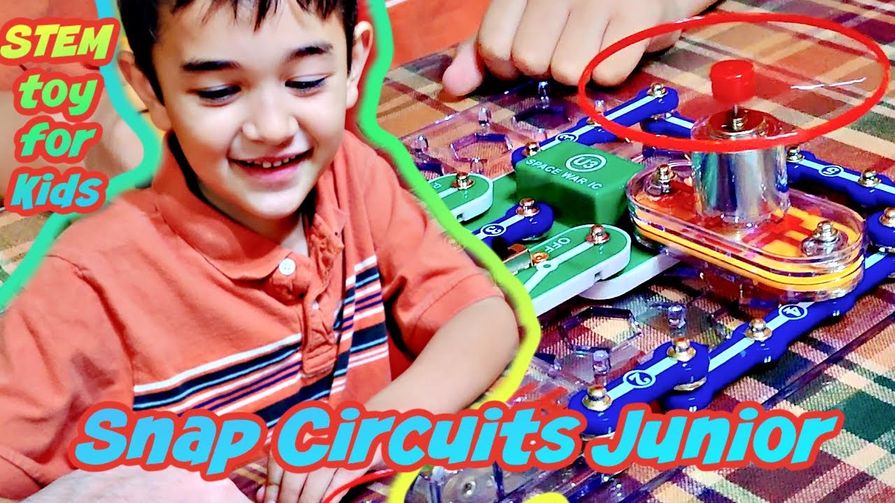 Snap Circuits Jr. 100 Experiments STEM Building & Learning Activity Educational Video for Kids
