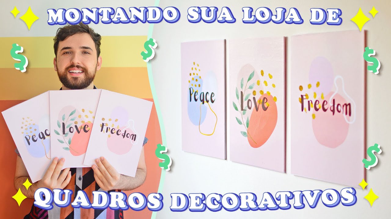 COMO ABRIR LOJINHA DE QUADROS DECORATIVOS -  PASSO A PASSO COMPLETO PARA ABRIR O SEU NEGÓCIO DO ZERO