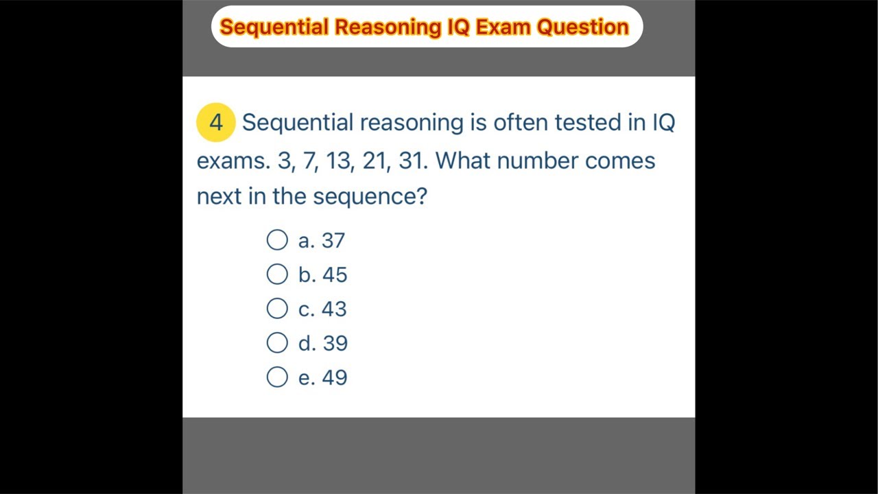 ShriiCreations is live!  Sequential Reasoning Quiz -Please Subscribe