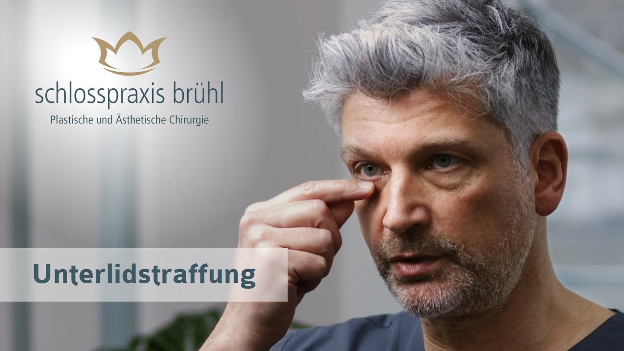 Tränensäcke entfernen ohne Narbe? Diese Art der Lidstraffung macht es möglich! - Schlosspraxis Brühl