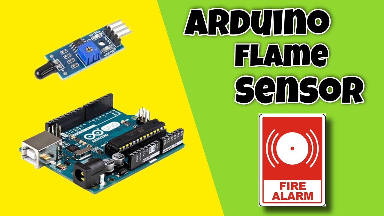 How to make a fire detection system using arduino and flame sensor || Techie Lagan