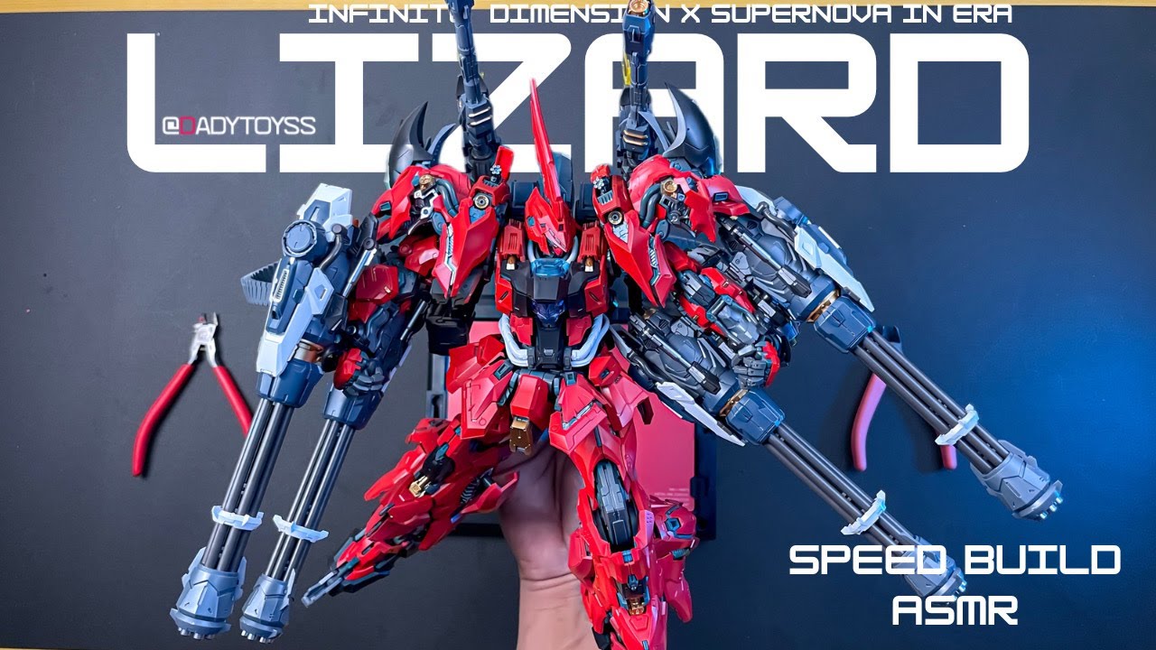 INFINITE DIMENSION X SUPERNOVA IN ERA + RMD LIZARD | SPEED BUILD ASMR | 1:100 | FULL BUILD